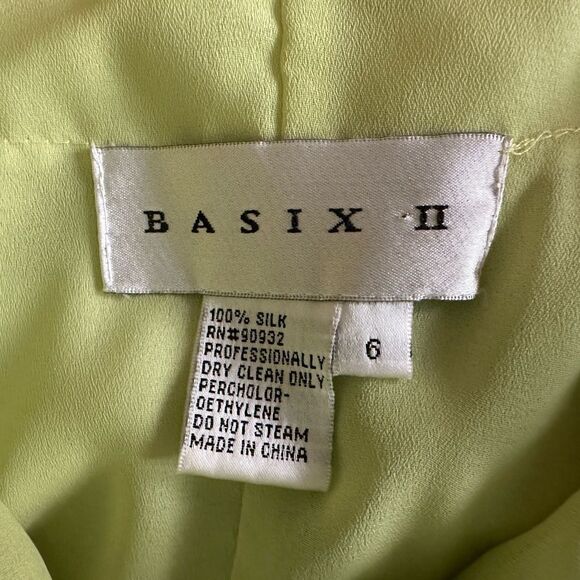 Basix II Women’s Flirty Cocktail Dress, Size 6 Y2K 90s - Picture 5 of 5